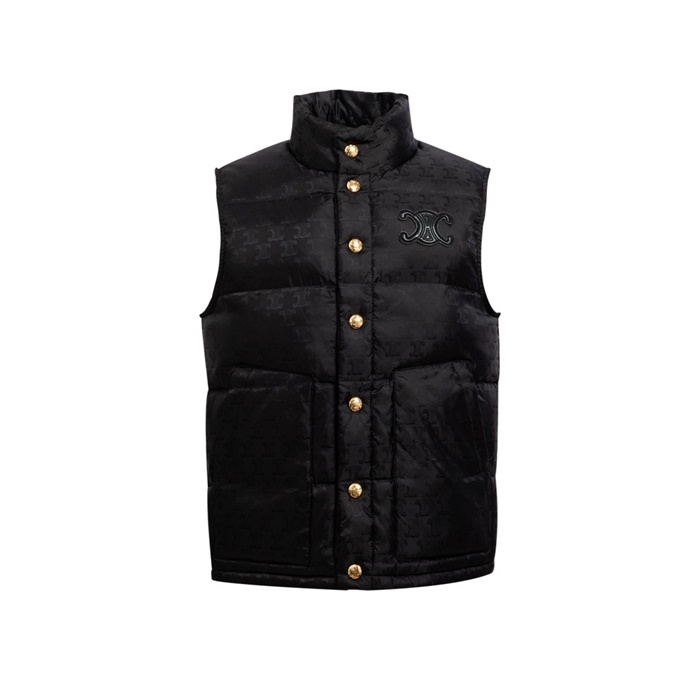 셀린느 남/녀 다운 베스트 - Celine Unisex Down Vest - cec7900x