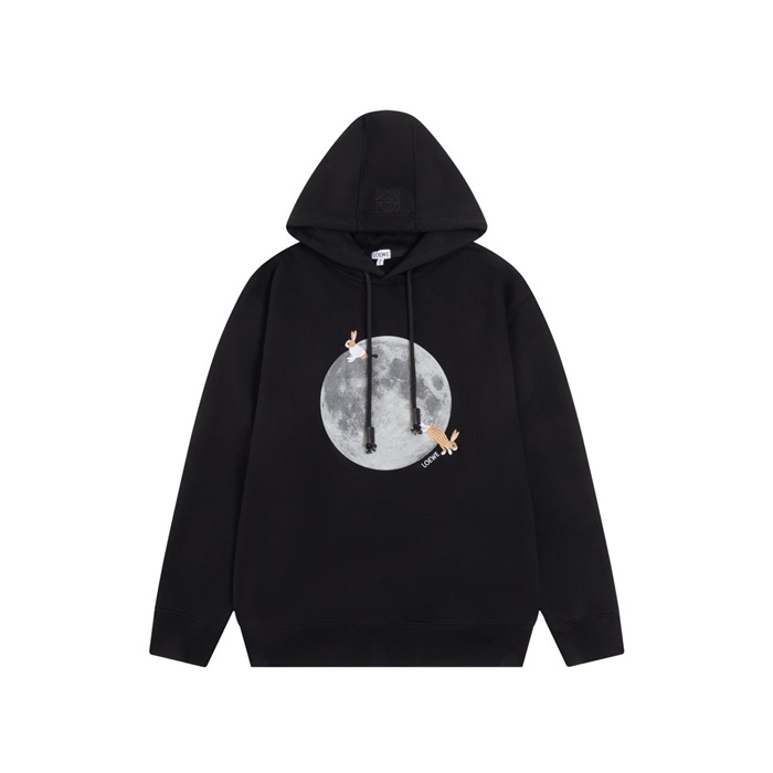 로에베 남성 베이직 후드티 - Loewe Mens Basic Hoodie - loc9544x