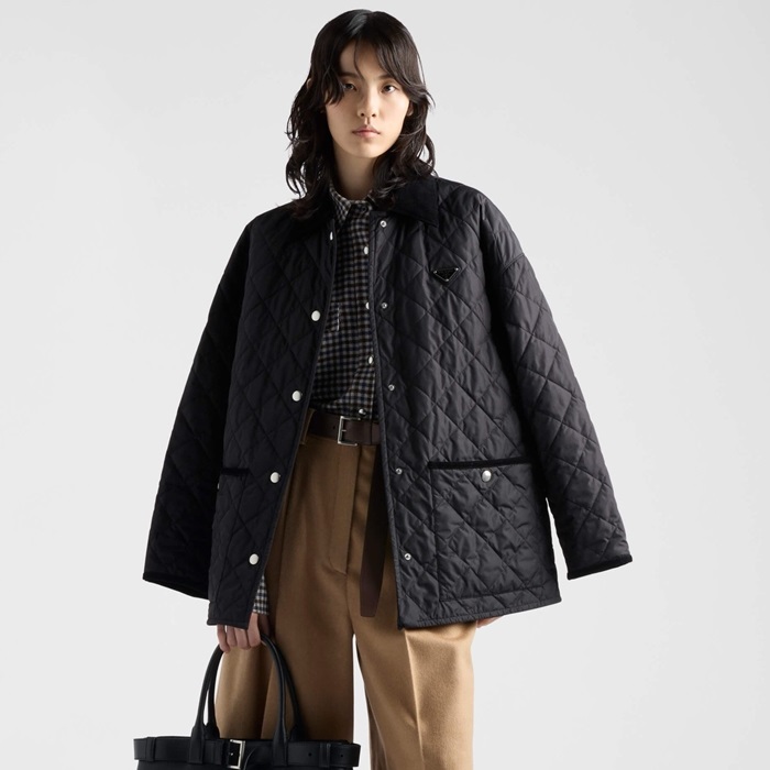 프라다 여성 다운 재킷 - Prada Womens Down Jacket - prc7720x