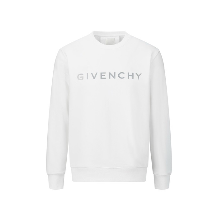 지방시 남성 화이트 맨투맨 - Givenchy Mens White Tshirts - gic9842x