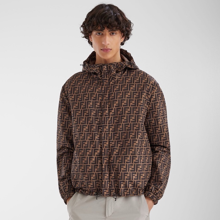 펜디 남성 양면 후드 재킷 - Fendi Mens Hood Jackets - fec7472x