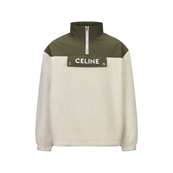 셀린느 남성 아이보리 아웃웨어 - Celine Mens Ivory Out-wear - fec7833x