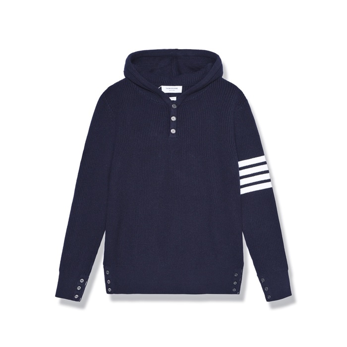 톰브라운 남성 후드 니트웨어 - Thom Browne Mens Hood Knitwear - thc7067x