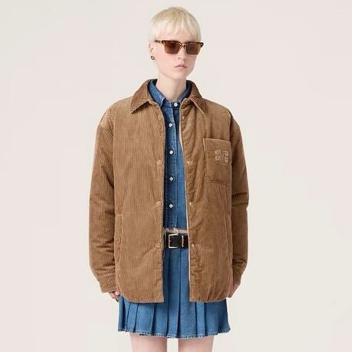 미우미우 여성 다운 자켓 - Miumiu Womens Down Jacket - mic7330x