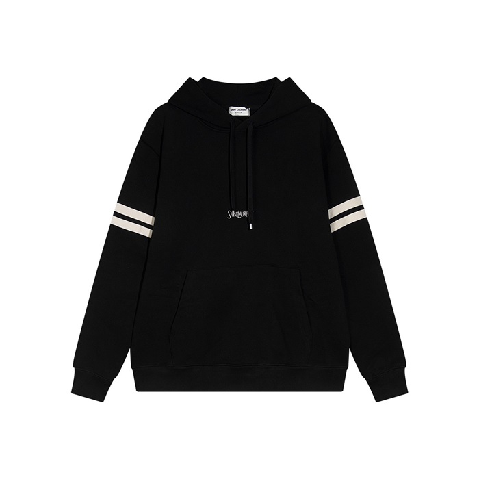 입생로랑 남성 캐쥬얼 블랙 후드티 - Saint laurent Mens Black Hoodie - ysl7433x