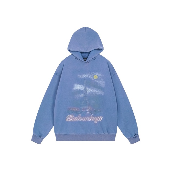 발렌시아가 남성 오버핏 후드티 - Balenciaga Mens Over Size Hoodie - bac7111x