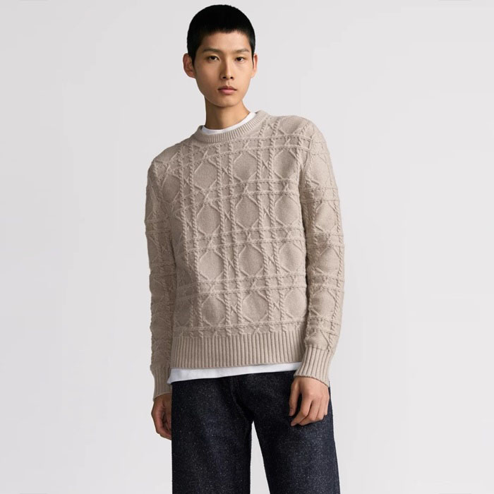 디올 남성 라운드 스웨터 - Dior Mens Round Sweater - dic9395x