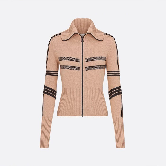 디올 여성 집업 스웨터 - Dior Womens Zip-up Sweater - dic9798x