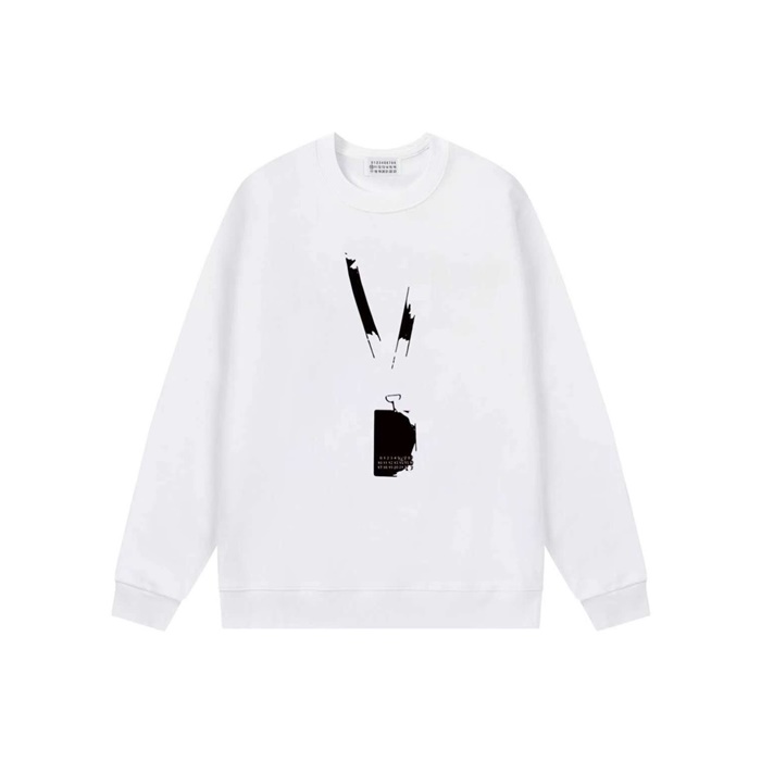 메종 마르지엘라 남성 라운드 맨투맨 - Maison Margiela Mens Round Tshirt - mac7250x