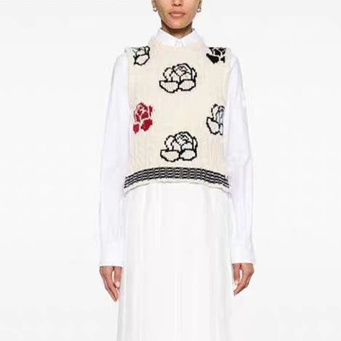 톰브라운 여성 라운드 베스트 - Thom Browne Womens Best - thc7336x
