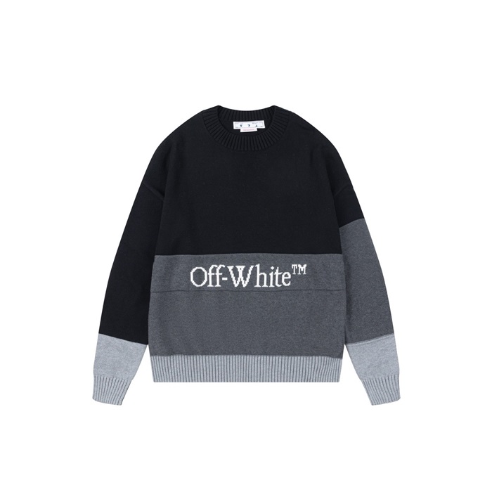 오프화이트 남성 라운드 니트 - Off-white Mens Round Knitwear - ofc7695x