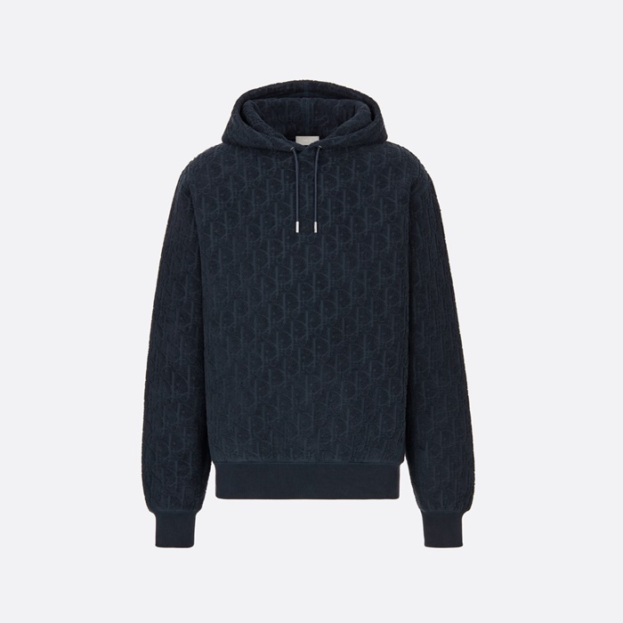 디올 남/녀 네이비 후드티 - Dior Unisex Navy Hoodie - dic9956x 네이비