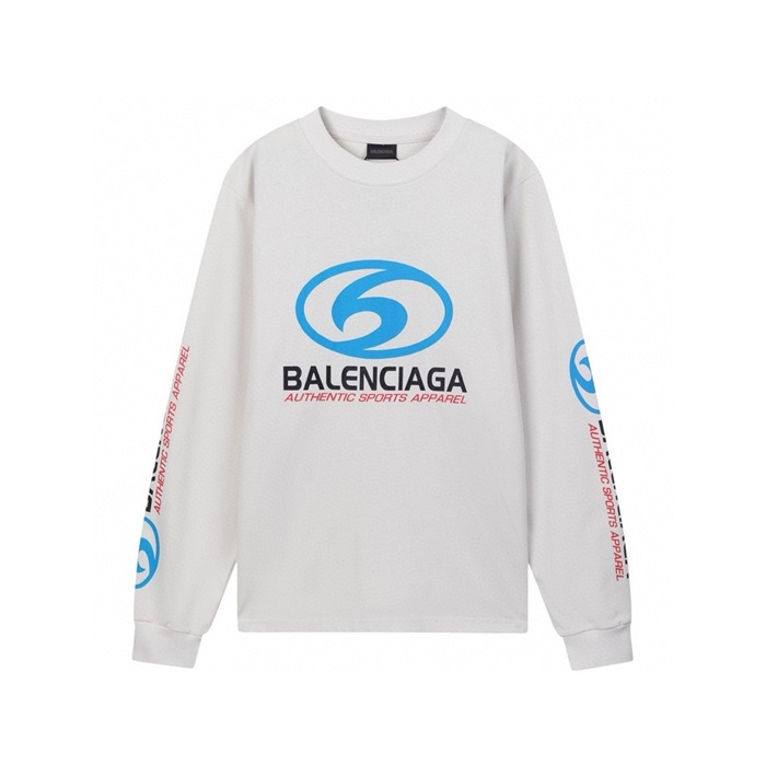 발렌시아가 남성 라운드 긴팔티 - Balenciaga Mens Round Tshirt - bac7641x