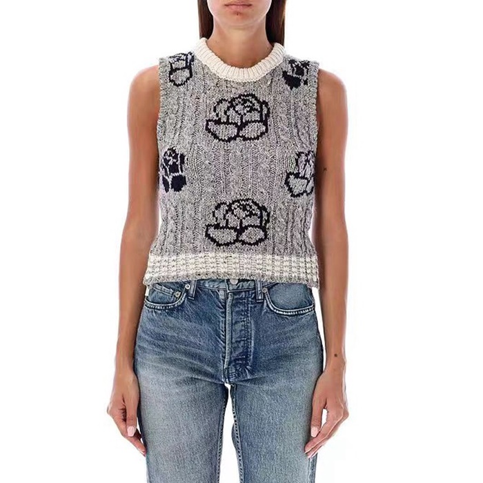 톰브라운 여성 라운드 베스트 - Thom Browne Womens Best - thc7337x