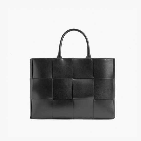 보테가 베네타 미디움 아르코 토트백 블랙 729244 - Bottega Veneta Medium Arco Tote Bag Black