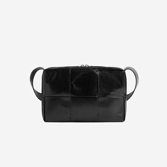 보테가 베네타 아르코 카메라 백 블랙 731165 - Bottega Veneta Arco Camera Bag Black