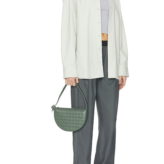 보테가 베네타 미니 선라이즈 알로에 763747 - Bottega Veneta Mini Sunrise Aloe