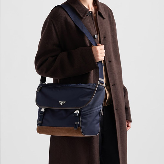 프라다 남성 리나일론 메신저 백 2VD052 - Prada Mens Black Messenger Bag 