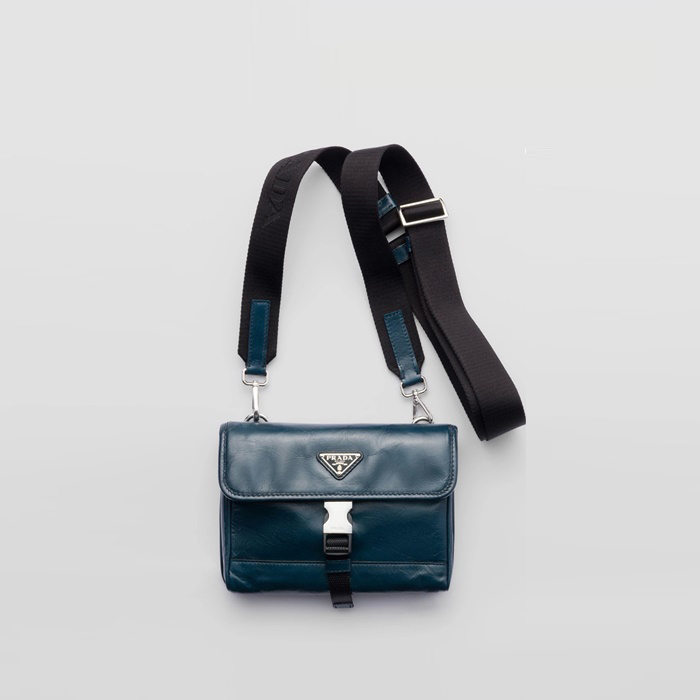 프라다 레더 스마트폰 케이스 2ZH108 - Prada Leather Smartphone Case Black