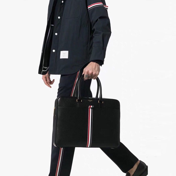 톰브라운 남성 블랙 서류가방 - Thom Browne Mens Business Bag