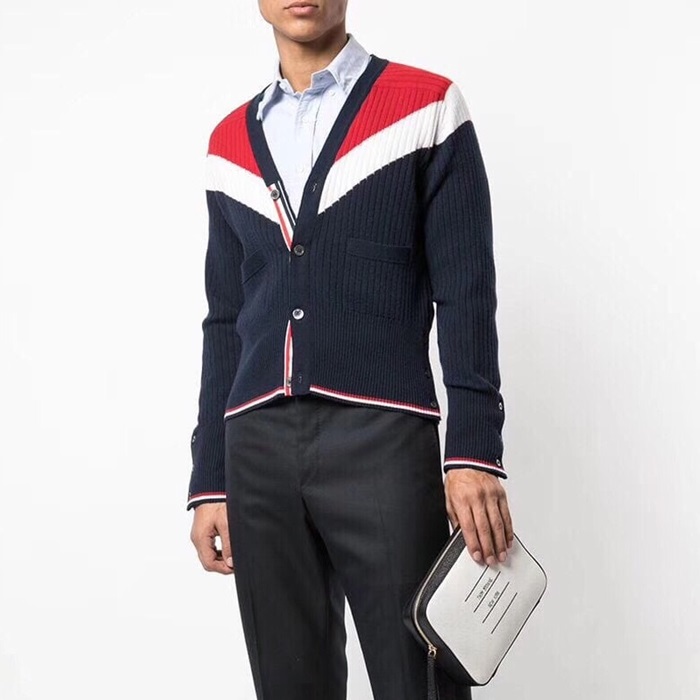 톰브라운 남성 화이트 파우치 - Thom Browne Mens White Pouch