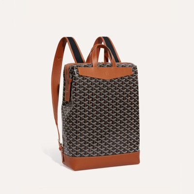 고야드 남성 탄 시스알팡 백팩 - Goyard Mens Cisalpin Pack 